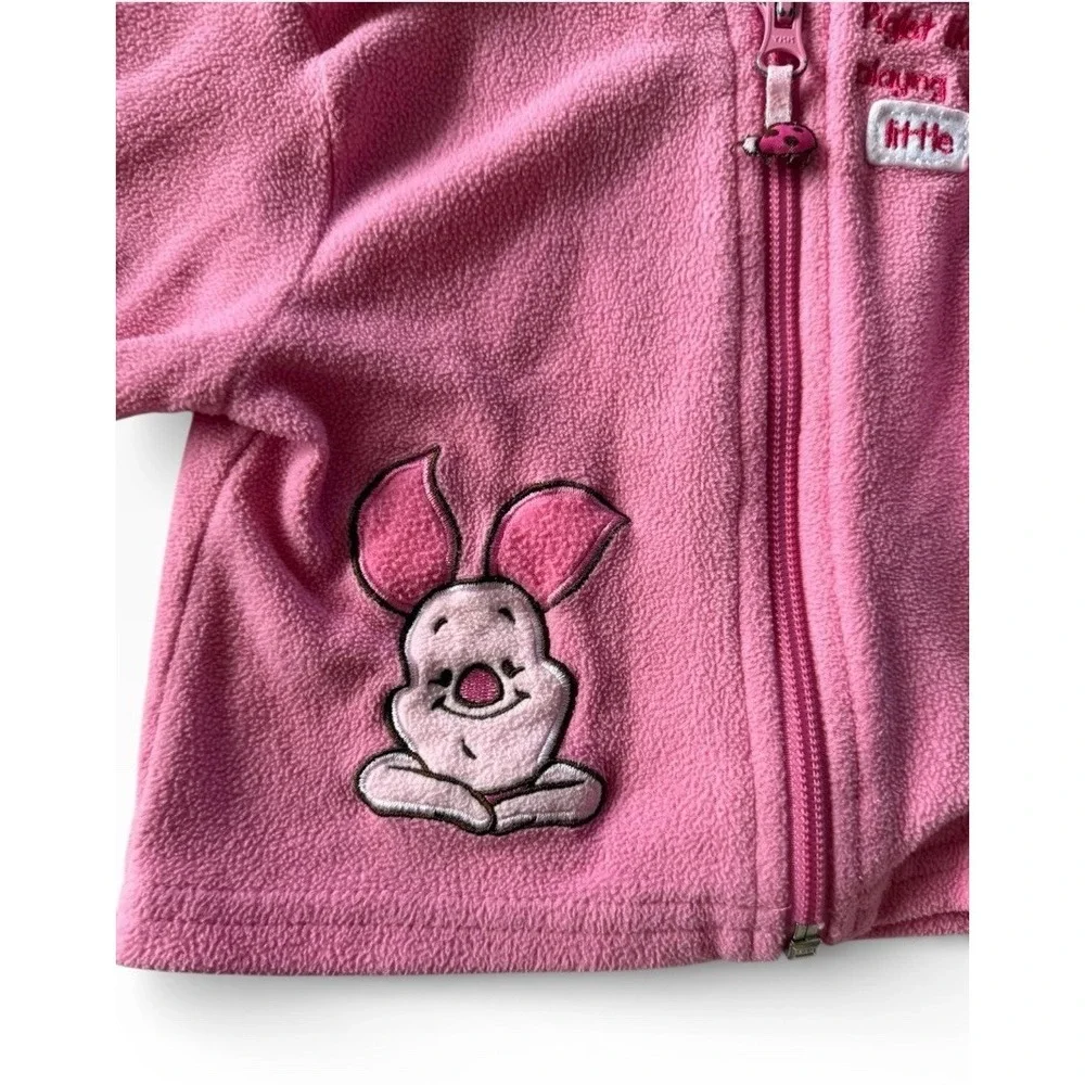 Walt Disney Brand Piglet Girls‎ 6Mos Zip-Up Hoodie Winnie-The-Pooh